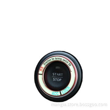 New car one-button start button sticker car one-button start decorative ring switch snap ring